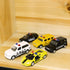 Die Cast Metal Little Toy Cars Set of 5, Openable Doors Pull Back Car Gift Pack for Kids