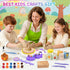 8-12, 6 7 8 9 10 11 12+, Pottery Wheel for Kids, Arts and Crafts for Kids Ages Complete Pottery Painting Craft Kit