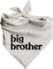 Generic Dog Bandana Pregnancy Announcement Big Brother Baby Reveal Oatmeal Cream Minimal Neutral