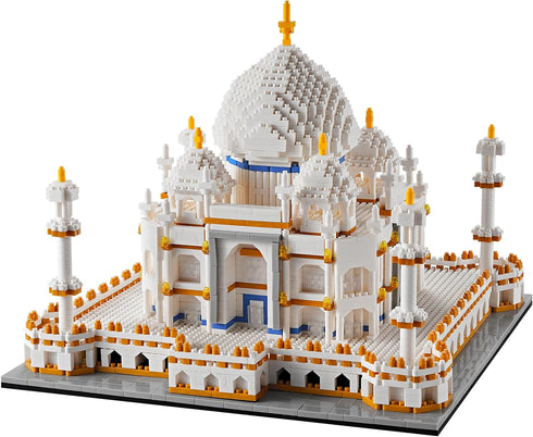 Micro Mini Blocks Architecture Taj Mahal Building Set, Landmarks Collection Model Kits for Adults and Kids 14+