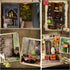 Flever Miniature DIY Dollhouse Kit with Furniture for Romantic Artwork Gift (William's Magic House)