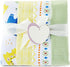 Generic 4-Piece Cotton Flannel Baby Receiving Blankets, Jungle Soft Baby Blankets Unisex, Flannel