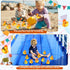 DEEKIN 50 Pcs Construction Worker Rubber Ducks, 2" Orange Hat Bath Toy for Birthday Party Favors