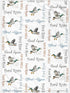 Novusopt Personalized Mallard Duck Monogrammed Baby Receiving Blanket for Boy or Girl Nursery,