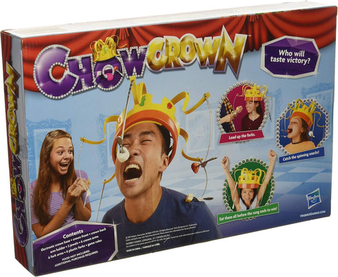 Chow Crown Game Kids Electronic Spinning Crown Snacks Food Kids & Family Game