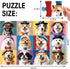 Kids,48 3-5,Puppy 4-8 Jumbo Floor Puzzle for Piece Funny Dog Jigsaw Puzzles,Learning Educational Toys for Toddlers Ages