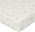 Crane Baby 100% Organic Cotton Gender Neutral Animal Nursery Bedding, Fitted Sheet,