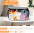 Miracle Baby Stroller Organizer Bag, Universal Storage Caddy Diaper Bag for Most Strollers - Grey Star