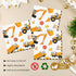 KFJBPB 40 Set 20 Pcs Construction Plates and Napkins Party Supplies, Construction Birthday Party Decorations Disposable