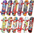 Fingerboard Mini Finger Skateboards Toys - 12PCS Professional Finger Boards Set, Mini Skateboard Starter Kit for Kids