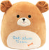 Easfan 13'' Brown Get Well Soon Puppy Plush Pillow, Soft Cute Shar Pei Dog Gifts for Kids Patient Feel Better for Women
