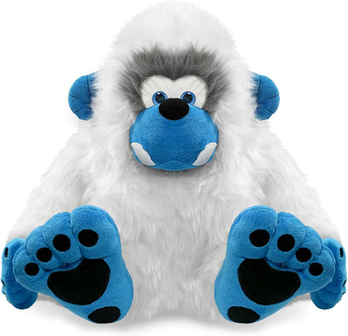 DolliBu Yeti Super Soft Stuffed Animal - Cute Realistic Ape-Like Plush Toy for Kids and Nursery Decor