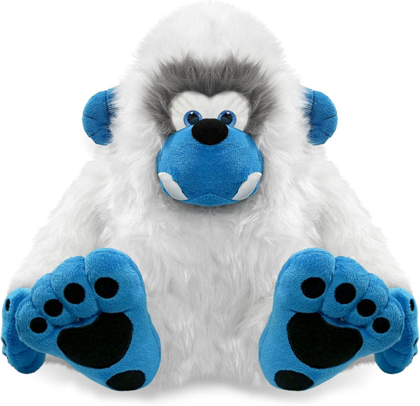 DolliBu Yeti Super Soft Stuffed Animal - Cute Realistic Ape-Like Plush Toy for Kids and Nursery Decor