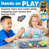 3-5+, 10.25 14.5 4.75 inches Creativity for Kids Sensory Bin: Outer Space Toys - Preschool and Toddler Sensory Toys