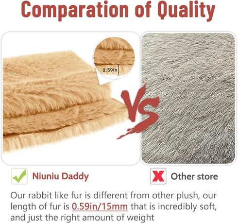 18" 3lb Niuniu Daddy Weighted Dog Stuffed Animal for Kids & Adults, | Weighted Plushies Pillow for Sleeping