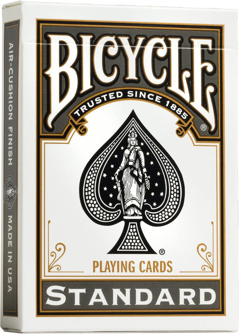 Bicycle Standard Index Playing Cards (Black/Red), Pack of 4