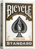 Bicycle Standard Index Playing Cards (Black/Red), Pack of 4