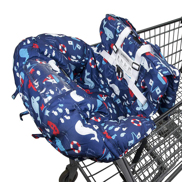 MURPHYfine Shopping Cart Cover for Baby- 2-in-1 - Foldable Portable Seat with Bag