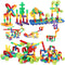 STEM Building Blocks Toy for Kids, Educational Toddler Preschool Brain Toy Kit for Ages 3-8, Creativity Materials