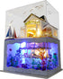 Miniature House Kit, DIY Mini House for Adults, Doll House Kit, Holidays in Hawaii