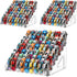 Hlimior 3 Pack 7-Tier Toy Cars Display Shelf for Hot Wheels Display Case