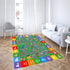 Mishareal Kids Play Mat, Super Soft Car Track Rug, ABC and Shapes Educational Playmat, Non-Slip City Road Traffic