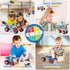 HUOZHI Set 6-12, 4-8, 5 1 4-7 5 7 8 9 113 Erector for Boys Building Toys for Kids Ages in STEM Toys Ages with Electric