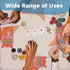 31.5 31.5 Preppy Pink and Orange Tiger Mahjong Mat for Table X in, Mahjong Gifts for Women, Maximalist Funky Retro