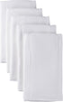 Gerber Unisex Baby Boys Girls Gauze Prefold Cloth Diapers Multipack White 5