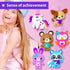 7 8 9 10 11 12 6 KRAFUN Unicorn Sewing Keyring Kit for Kids Age Learn Art & Craft, Includes Stuffed Animal Bear, Dog