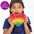 7-Inch 6 8+ Creative Roots Mosaic Heart Stepping Stone, Includes Ceramic Stepping Stone & Vibrant Paints, Mosaic
