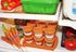Baby Food Storage Containers with Write What You Want Lids (12 Pk) - 2oz Reusable, Leakproof Plastic Jars