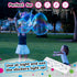 WOWMAZING Giant Bubble Kit: Space - Includes Wand, 2 Big Bubble Concentrate Pouches, Outdoor Toy for Kids