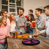 WinSpin 10" Double Sided Prize Wheel - Desktop Stand, Dry Erase, 10 Slots for Pub, Party, Home Game