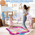 3-12, 3 SUNLIN Dance Mat - Rhythm Step Play Mat - Dance Game Toy Pad with LED Lights, Gift for Kids Girls Adjustable