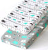 Stretchy Changing Pad Covers for Boys Girls,2 Pack Jersey Knit,Elephant & Whale