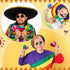 50 Pcs Mini Wooden Maracas for Kids Fiesta, 17 Designs Noisemaker for Mexican Cinco De Mayo, Luau Party, Carnivals,