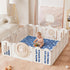 50x50 Tummy Premium Foam Baby Play Mat for Floor, Playpen Mat, Thicken One-Piece Crawling Mat, Non-Slip Cushioned Baby