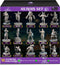 Hero, Player-Character, NPC DND Miniatures, 28mm-32mm Unpainted D&D Minis for Tabletop Fantasy Games