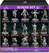 Hero, Player-Character, NPC DND Miniatures, 28mm-32mm Unpainted D&D Minis for Tabletop Fantasy Games