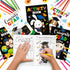 Set BWkoss Kindergarten Graduation Activity Books- Preschool Graduation Theme Mini Games Coloring Booklet for Kids Bulk