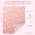 Generic 3-Layer 30"x40", Muslin Cotton Toddler Blanket, Soft and Lightweight Jacquard Baby Blanket for Crib or Bed