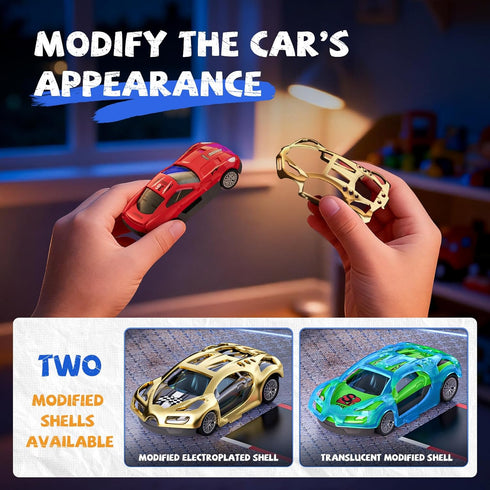 MEWOCHEE 3 4 5 6 20 1:64 3 4 5 6 Car Toys Gifts for Year Old Boys, Suitcase Auto Repair Toys Include PCS Die-Cast