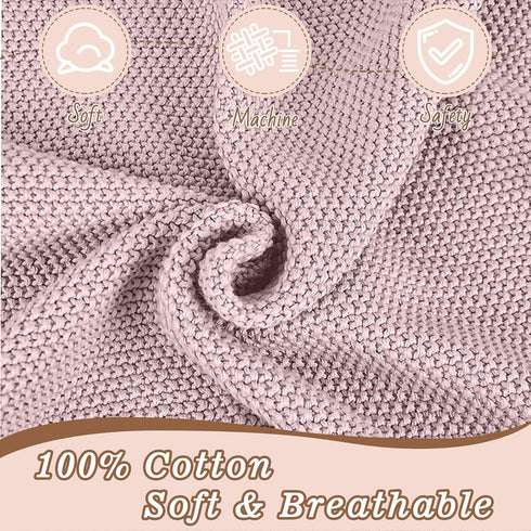 car31x40 inches YOYI YOYI Cotton Baby Blanket Toddler Blankets Soft Warm Breathable Nursery Swaddling Blankets
