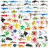 80 Pieces Sea Creatures Toys for Kids, Assorted Vinyl Plastic Ocean Animals for Party Favors and Educational Goodie Bags