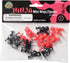 12 U.S. Toy Lot of Assorted Ninja Action Figure Toys