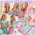 2-in-1 8-12, 6 7 8 9 10 11 12 Friendship Bracelet Making Kit, Arts and Crafts for Girls Ages Jewelry Making KitDIY