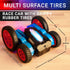 Force1 360 4WD 2.4GHz Tornado Red LED Remote Control Car for Kids- Double Sided Driving Fast RC Cars Flips, Outdoor Off