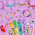 Kids,24 4-8 klmars Bracelet Making Party Favors for Bracelet Wands Crafts for Girls Ages Years Old,Birthday Goodie Bags