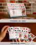 Card Holders for Playing Cards - 2 Pack Stackable Storage Game Card Tray for Kids and Adults with Travel Pouch (Red)